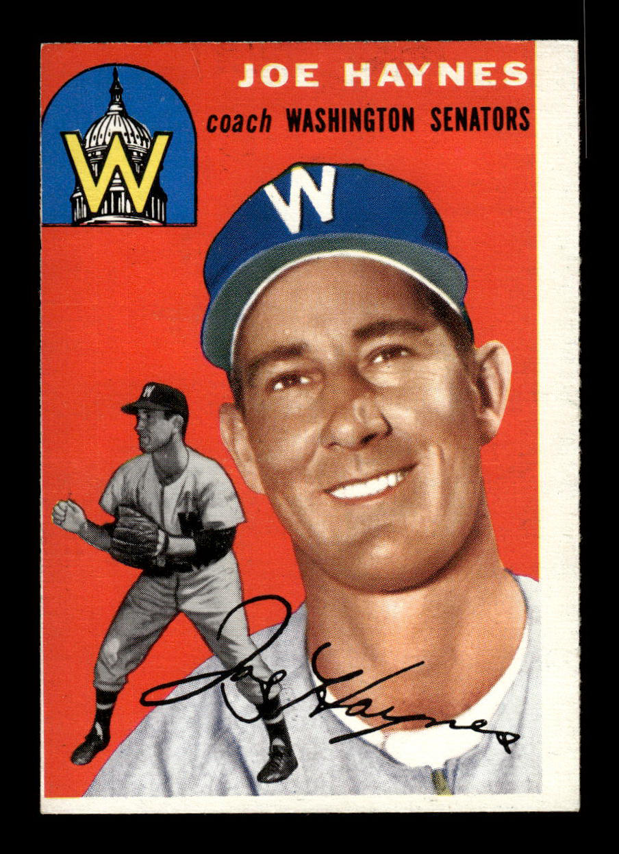 1954 Topps #223 Joe Haynes Washington Senators VG 54T10007691