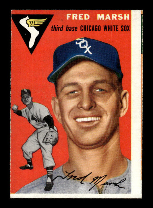 1954 Topps #218 Fred Marsh Chicago White Sox VG 54T10007694