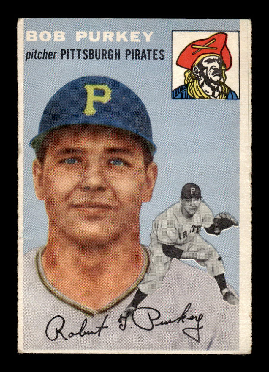 1954 Topps #202 Bob Purkey Pittsburgh Pirates VG 54T10007698