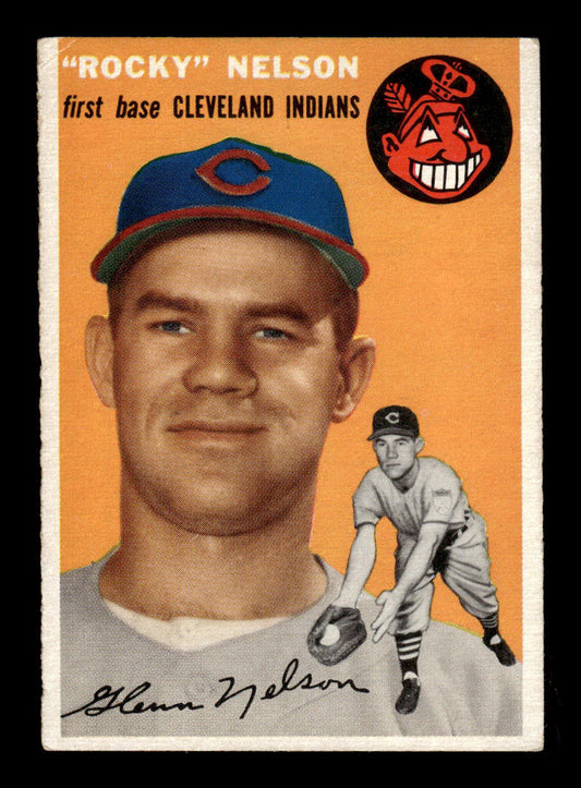 1954 Topps #199 Rocky Nelson Cleveland Indians VG 54T10007700