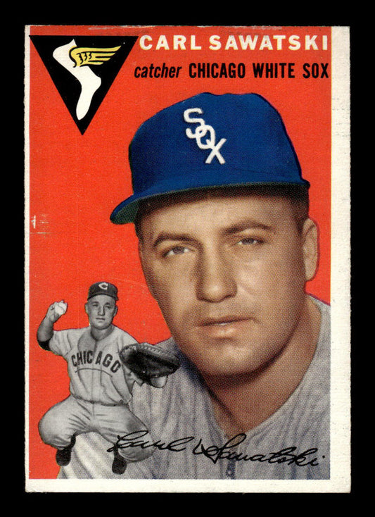 1954 Topps #198 Carl Sawatski Chicago White Sox VG 54T10007701