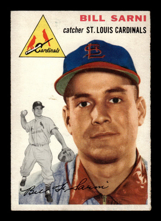 1954 Topps #194 Bill Sarni St. Louis Cardinals VG 54T10007704