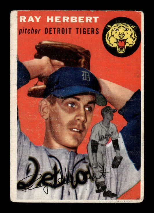 1954 Topps #190 Ray Herbert Detroit Tigers VG 54T10007707