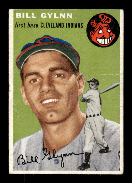 1954 Topps #178 Bill Glynn Cleveland Indians G/VG 54T10007714