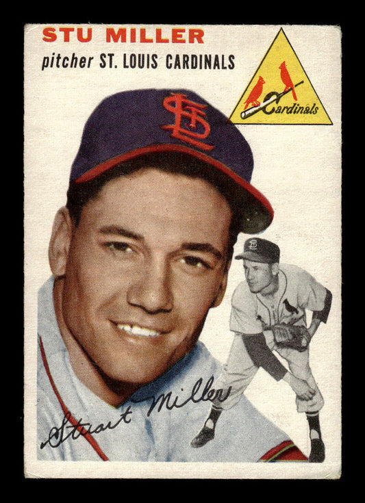 1954 Topps #164 Stu Miller St. Louis Cardinals VG 54T10007721
