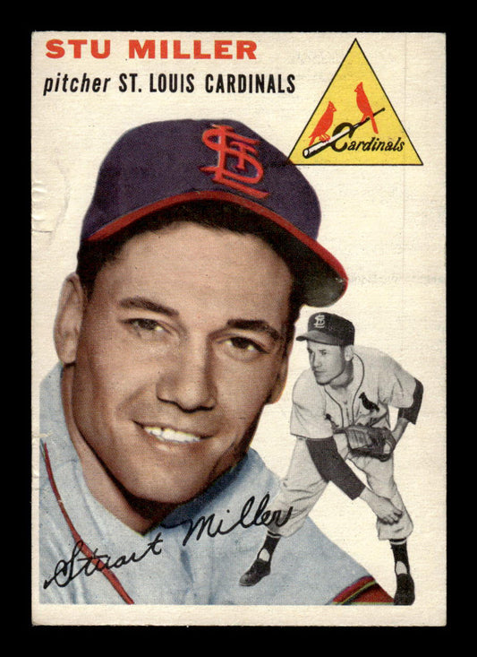 1954 Topps #164 Stu Miller St. Louis Cardinals VG 54T10007722