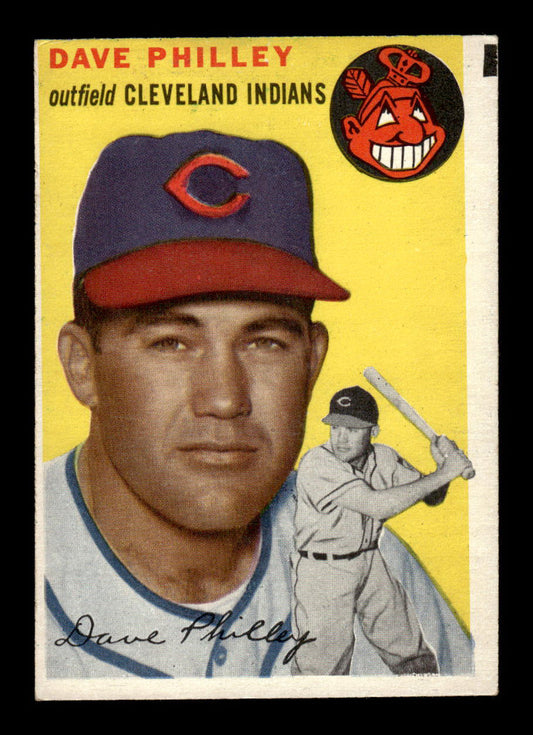 1954 Topps #159 Dave Philley Cleveland Indians VG 54T10007725