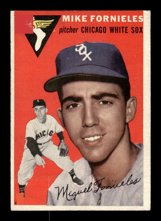 1954 Topps #154 Mike Fornieles Chicago White Sox VG 54T10007726