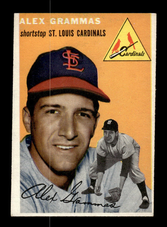 1954 Topps #151 Alex Grammas St. Louis Cardinals VG 54T10007727