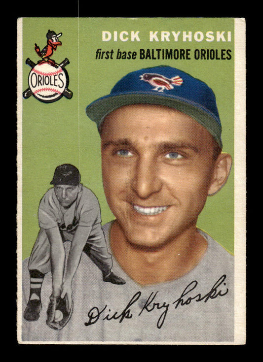 1954 Topps #150 Dick Kryhoski Baltimore Orioles VG 54T10007728