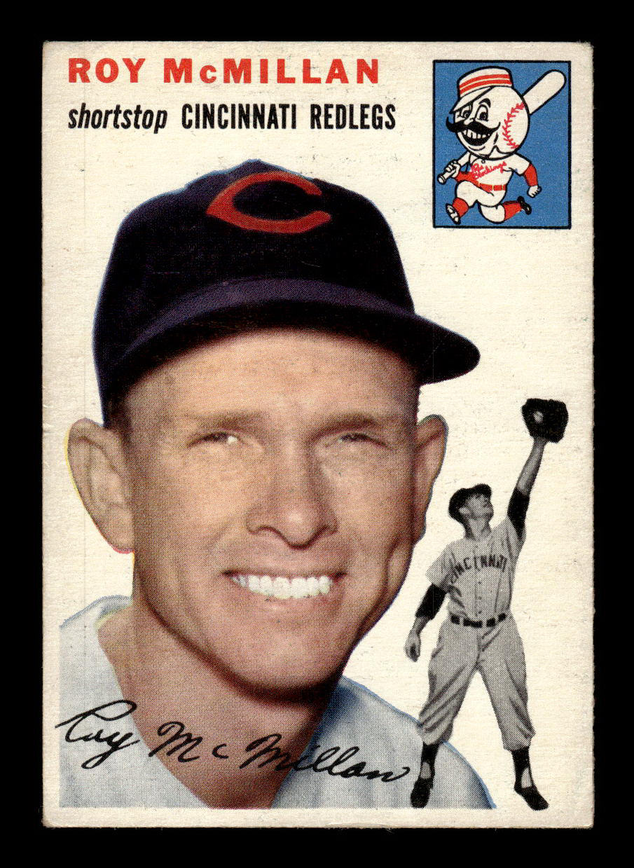 1954 Topps #120 Roy McMillan Cincinnati Redlegs VG 54T10007751
