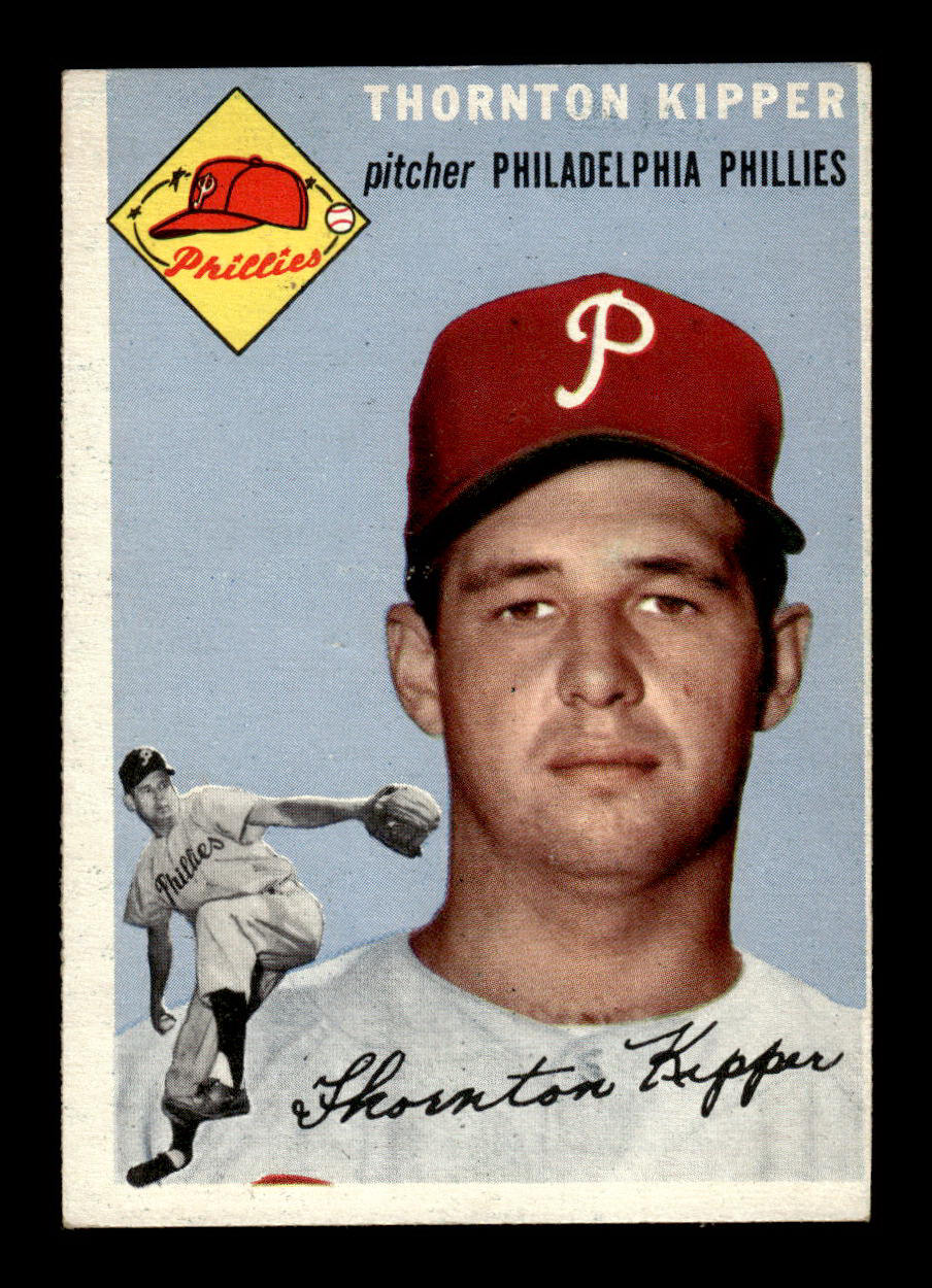 1954 Topps #108 Thornton Kipper Philadelphia Phillies VG 54T10007765