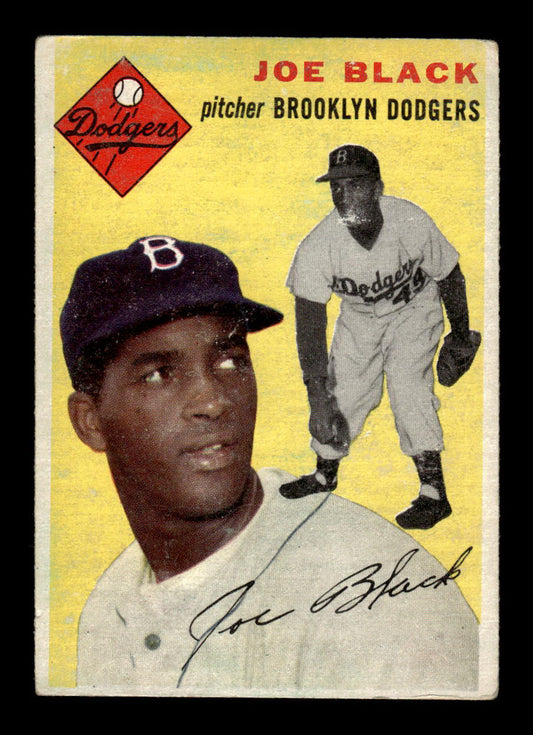 1954 Topps #98 Joe Black Brooklyn Dodgers VG 54T10007773