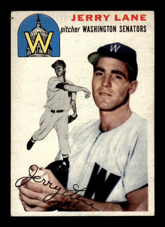 1954 Topps #97 Jerry Lane Washington Senators VG 54T10007776
