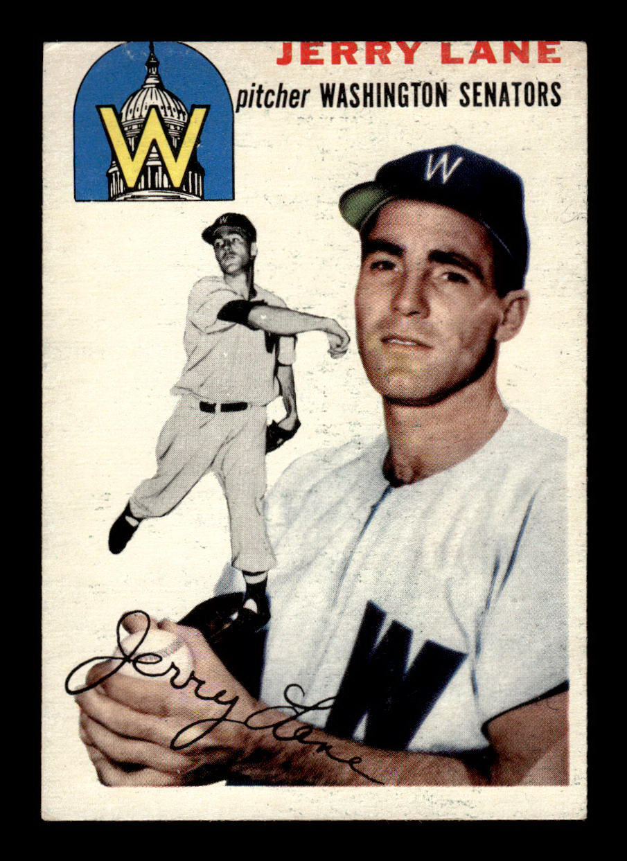 1954 Topps #97 Jerry Lane Washington Senators VG 54T10007777