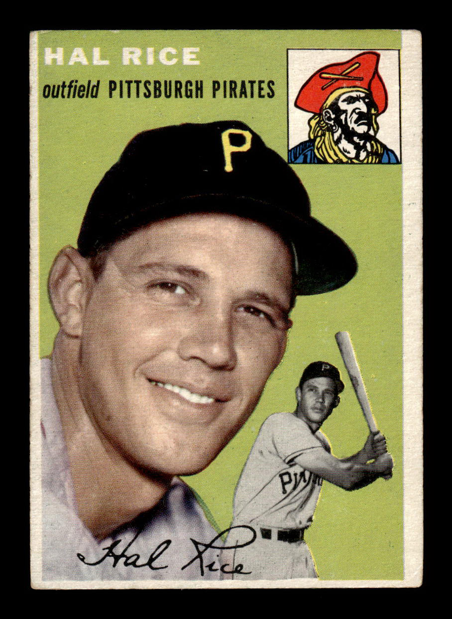 1954 Topps #95 Hal Rice Pittsburgh Pirates VG 54T10007779