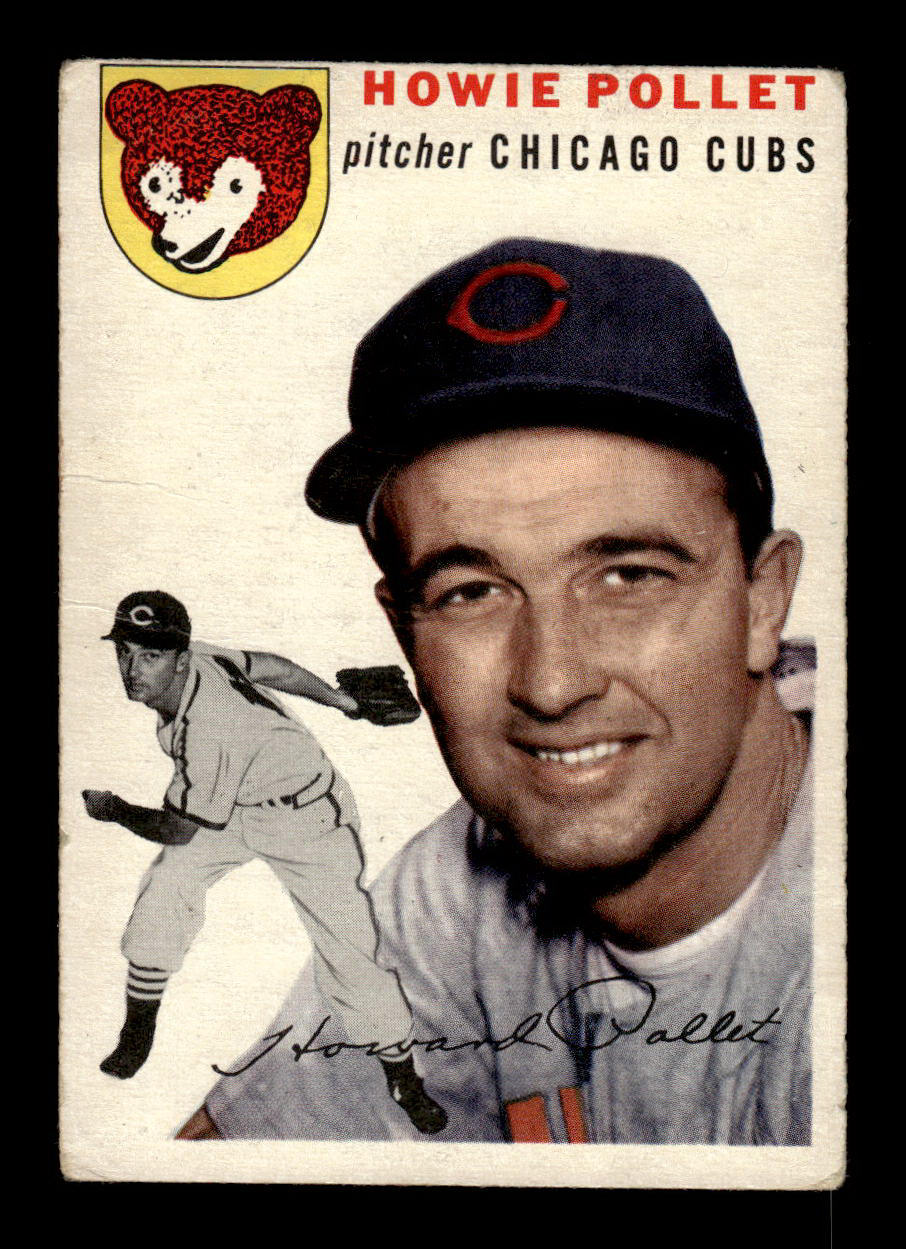 1954 Topps #89 Howie Pollet Chicago Cubs VG 54T10007783