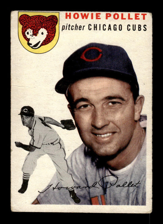 1954 Topps #89 Howie Pollet Chicago Cubs VG 54T10007783