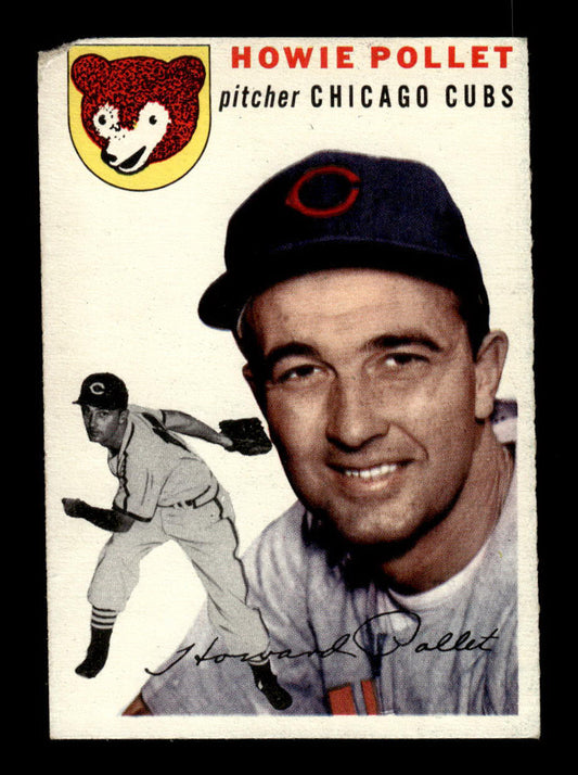 1954 Topps #89 Howie Pollet Chicago Cubs G/VG 54T10007784