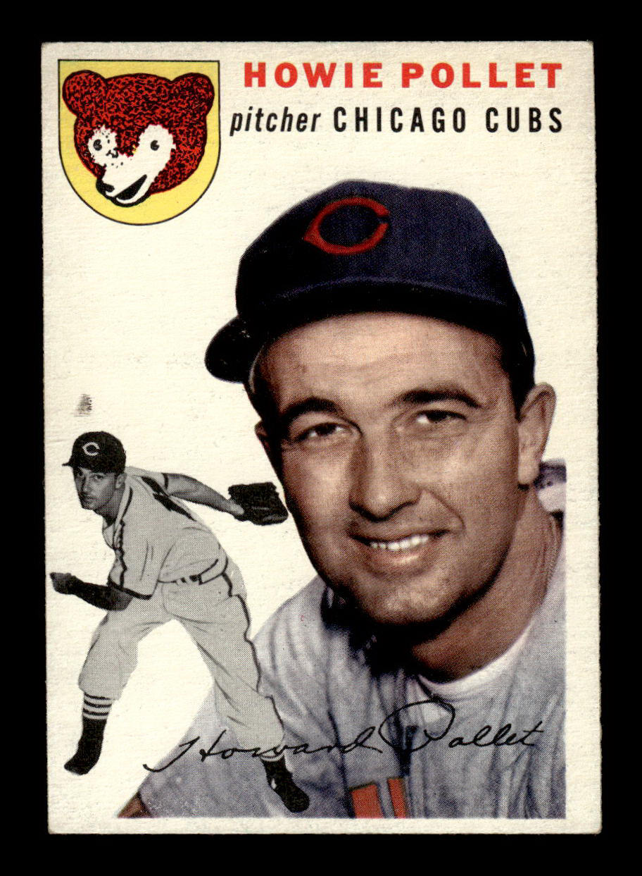 1954 Topps #89 Howie Pollet Chicago Cubs VG 54T10007786