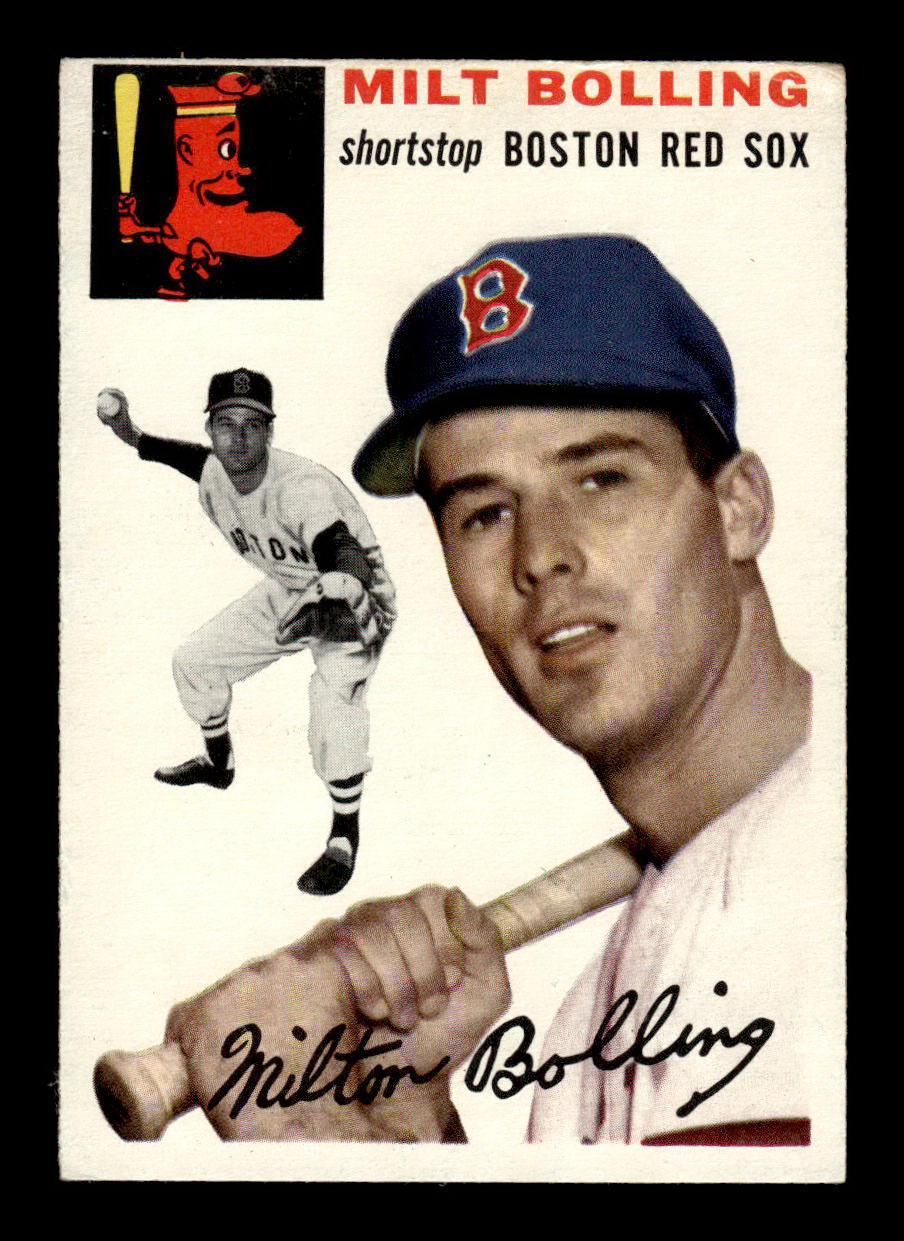 1954 Topps #82 Milt Bolling Boston Red Sox VG 54T10007790