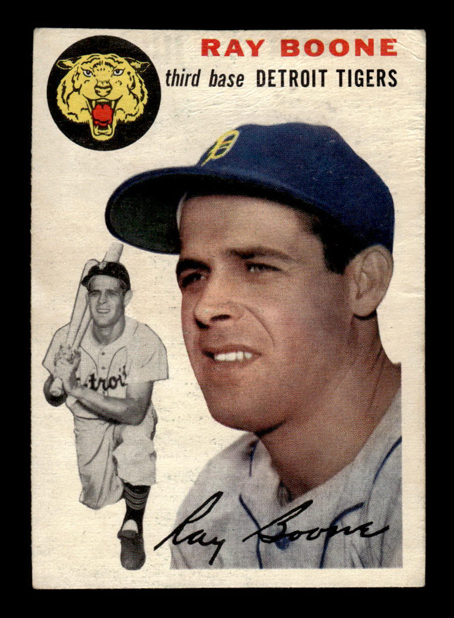 1954 Topps #77 Ray Boone Detroit Tigers VG 54T10007795
