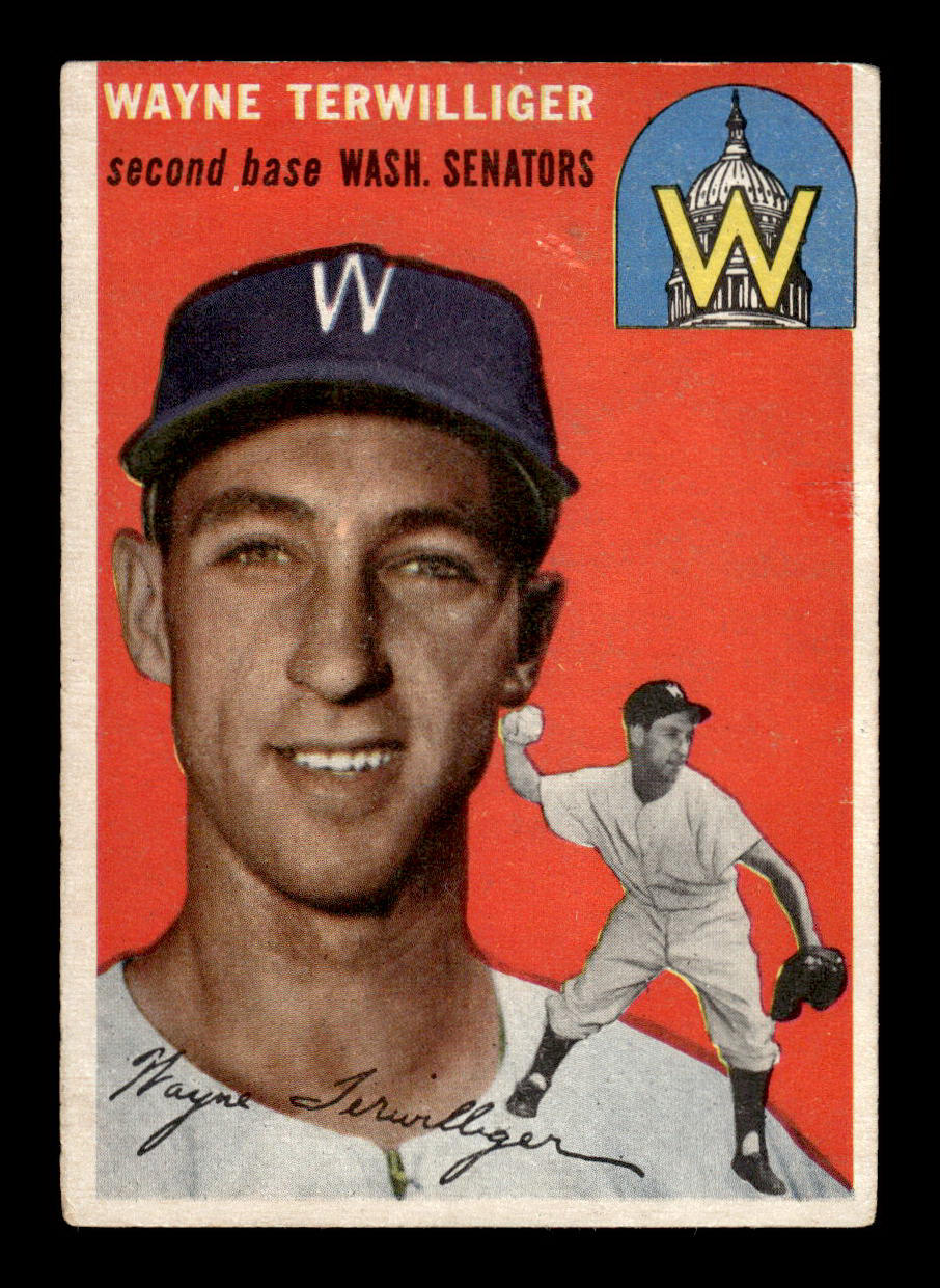 1954 Topps #73 Wayne Terwilliger Washington Senators VG 54T10007799
