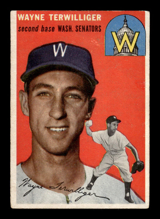 1954 Topps #73 Wayne Terwilliger Washington Senators VG 54T10007799