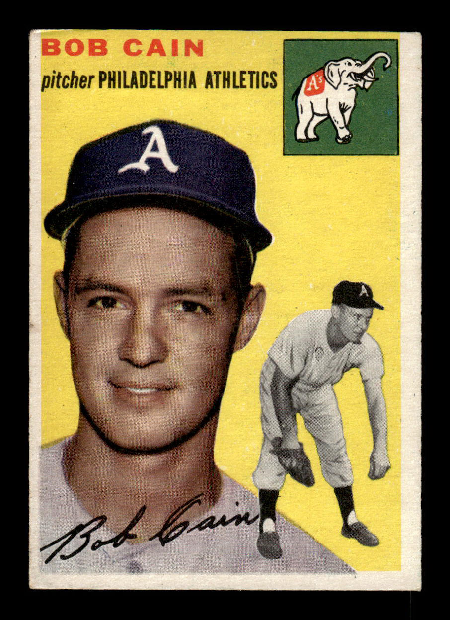 1954 Topps #61 Bob Cain Philadelphia Athletics VG 54T10007807