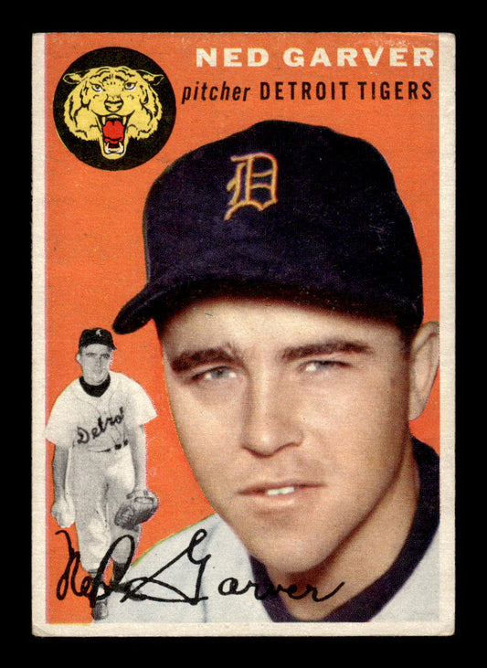1954 Topps #44 Ned Garver Detroit Tigers VG 54T10007825