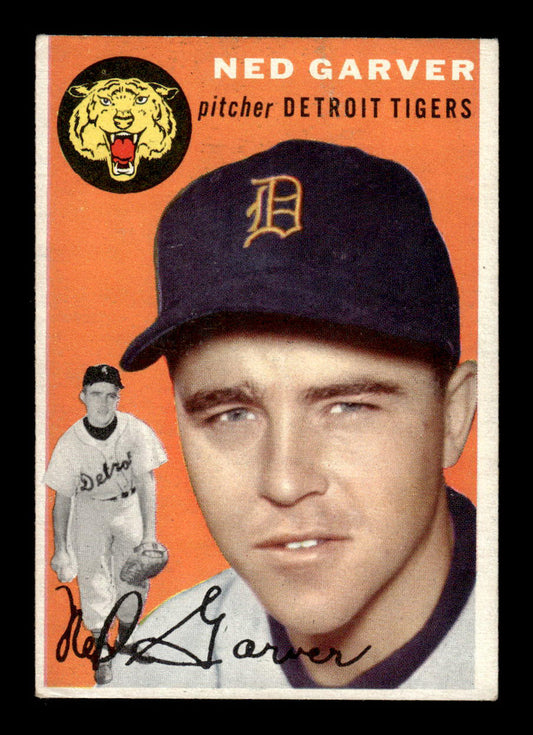 1954 Topps #44 Ned Garver Detroit Tigers VG 54T10007826