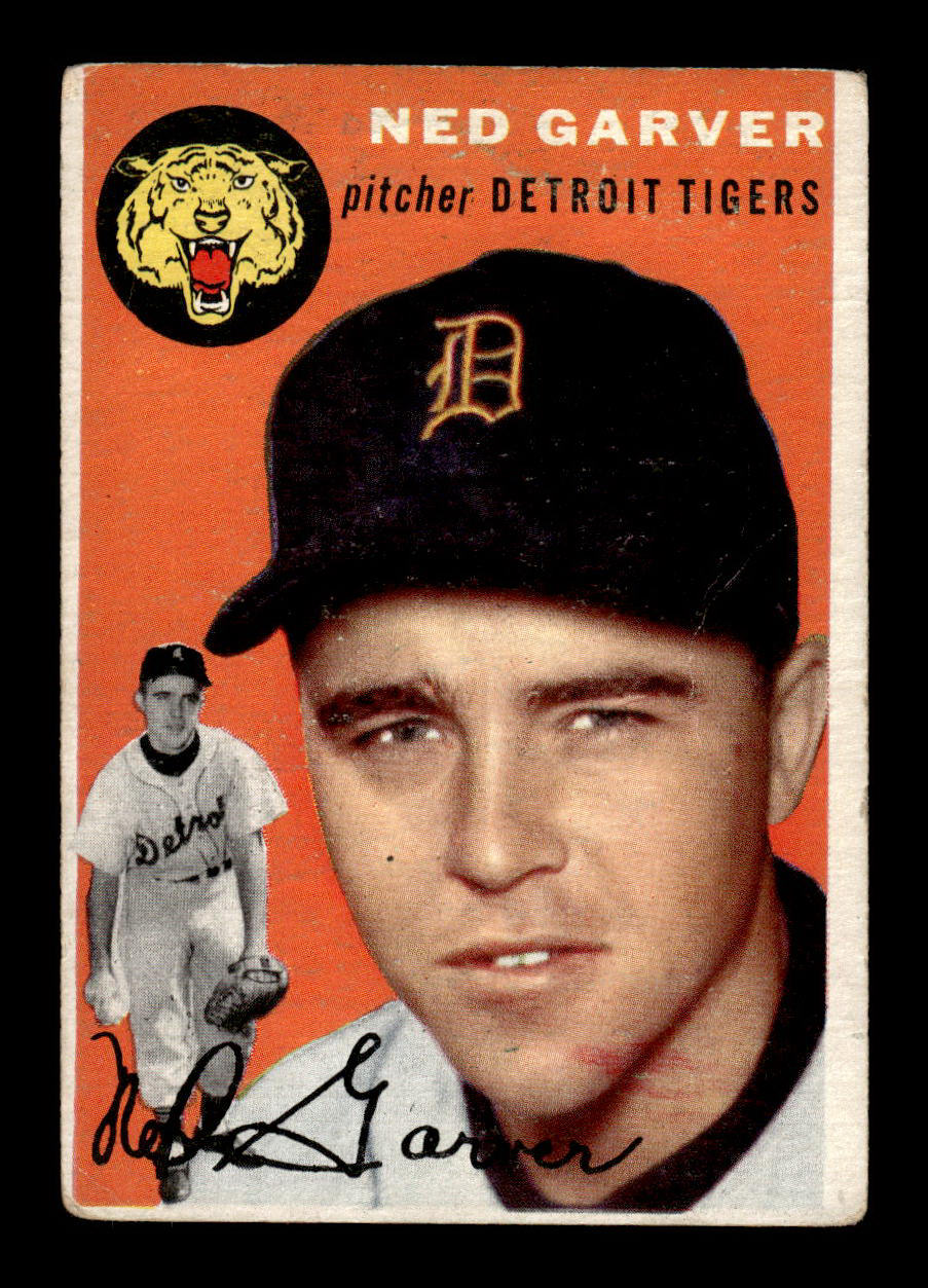 1954 Topps #44 Ned Garver Detroit Tigers VG 54T10007827