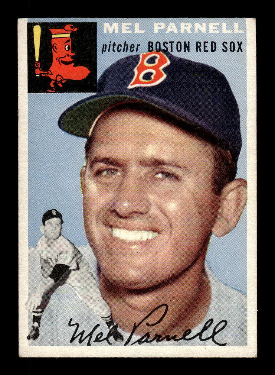 1954 Topps #40 Mel Parnell Boston Red Sox VG 54T10007832