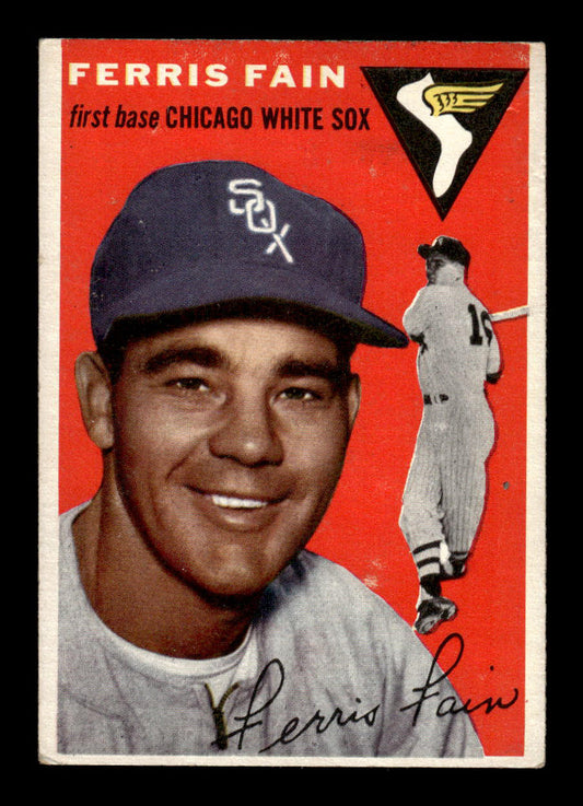 1954 Topps #27 Ferris Fain Chicago White Sox VG 54T10007844