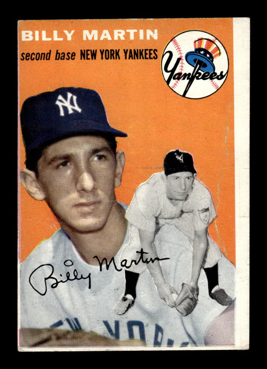 1954 Topps #13 Billy Martin New York Yankees VG 54T10007863