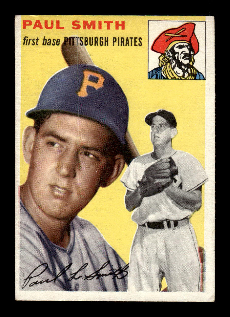 1954 Topps #11 Paul Smith Pittsburgh Pirates VG 54T10007866