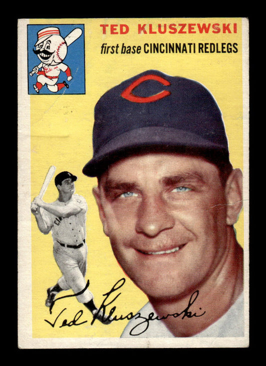 1954 Topps #7 Ted Kluszewski Cincinnati Redlegs VG 54T10007869