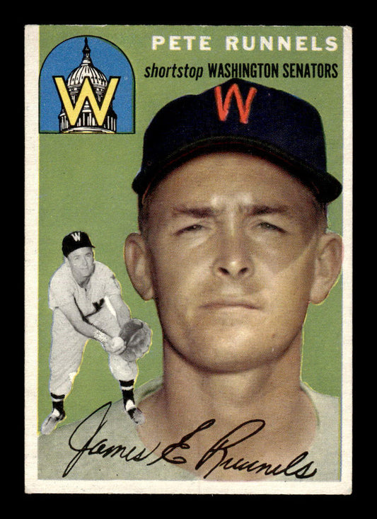 1954 Topps #6 Pete Runnels Washington Senators VG 54T10007873