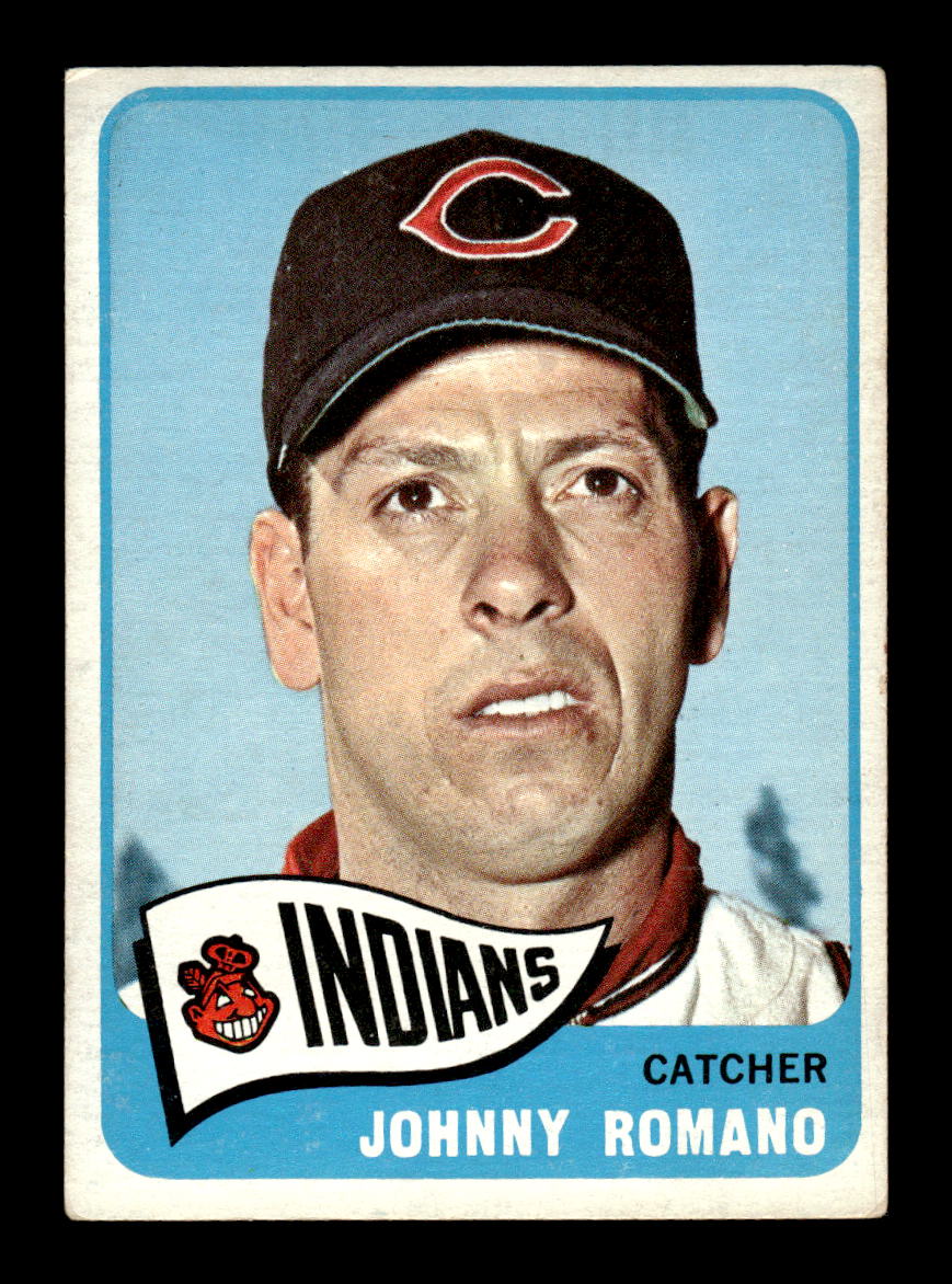 1965 Topps #17 Johnny Romano Cleveland Indians VG 54T10007890