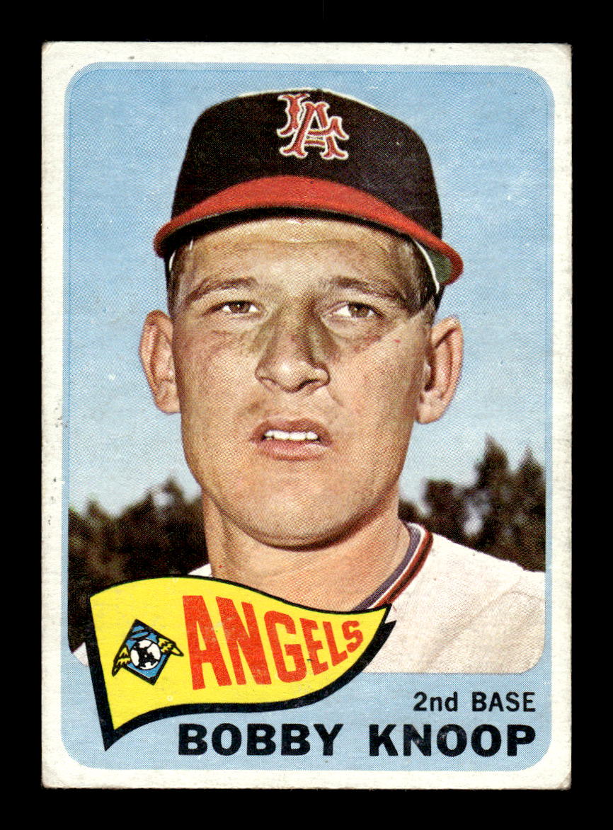 1965 Topps #26 Bobby Knoop Los Angeles Angels VG 54T10007897