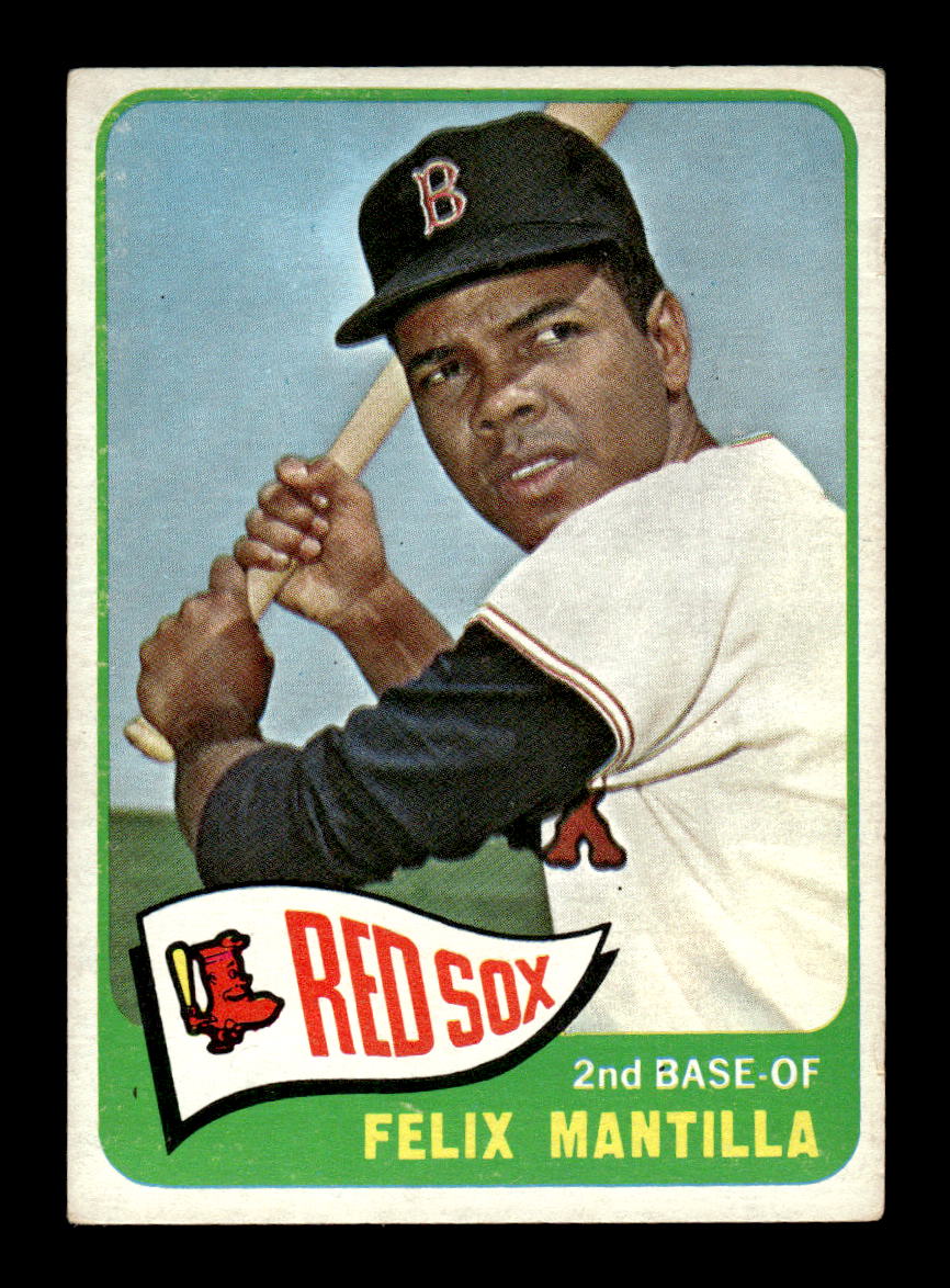 1965 Topps #29 Felix Mantilla Boston Red Sox VG 54T10007899