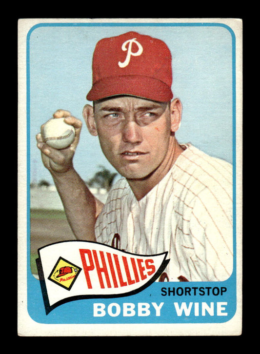 1965 Topps #36 Bobby Wine Philadelphia Phillies VG 54T10007906
