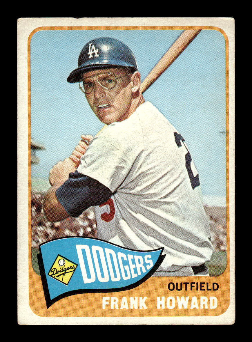 1965 Topps #40 Frank Howard Los Angeles Dodgers VG 54T10007910