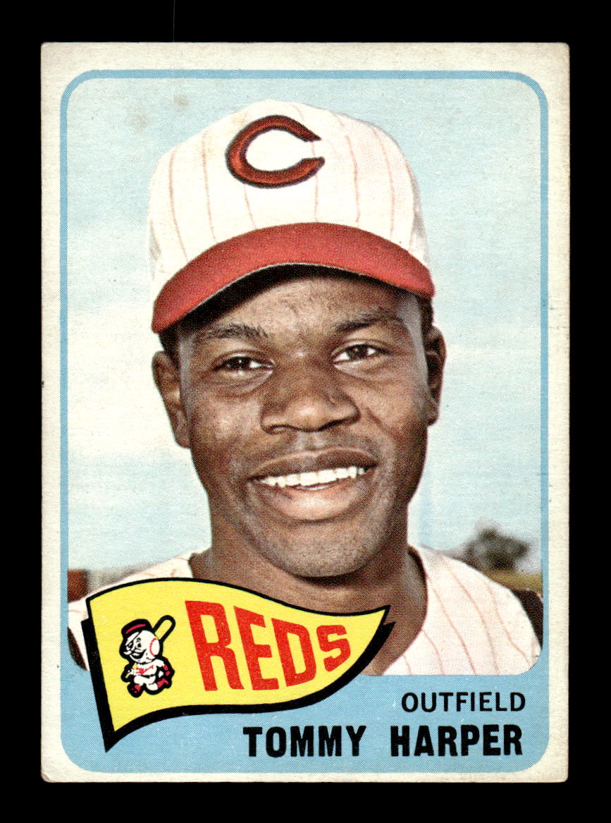 1965 Topps #47 Tommy Harper Cincinnati Reds VG 54T10007915