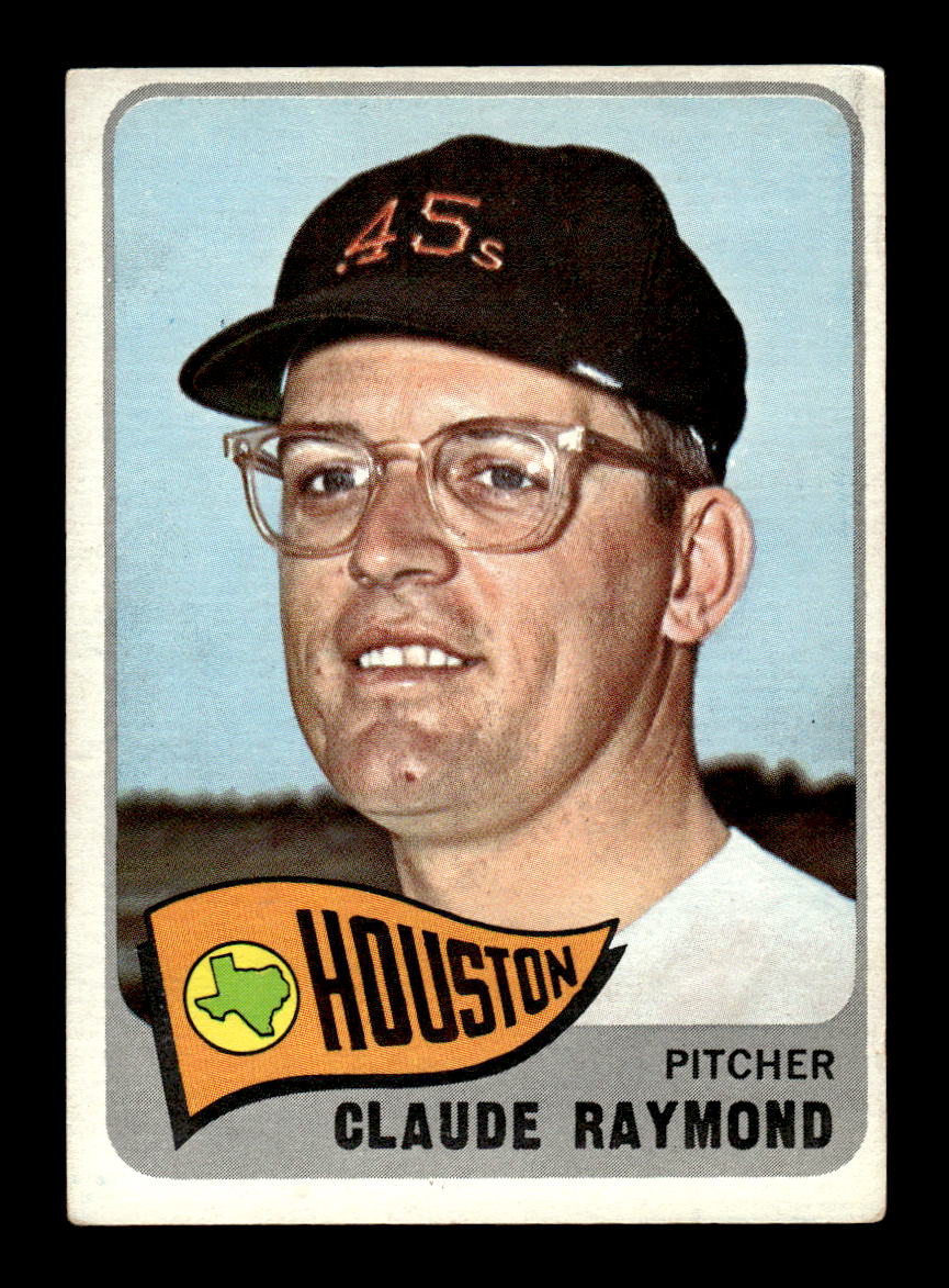 1965 Topps #48 Claude Raymond Houston Colt .45s VG 54T10007916