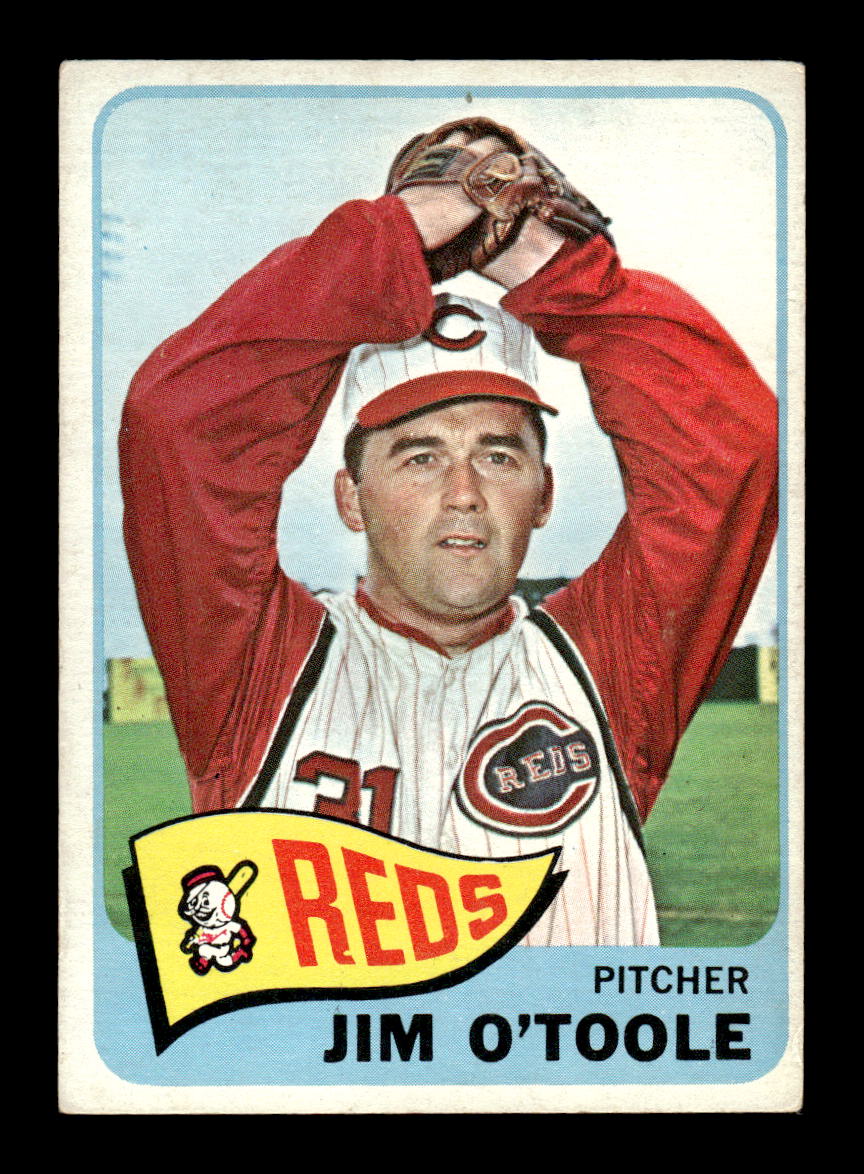 1965 Topps #60 Jim O'Toole Cincinnati Reds VG 54T10007924