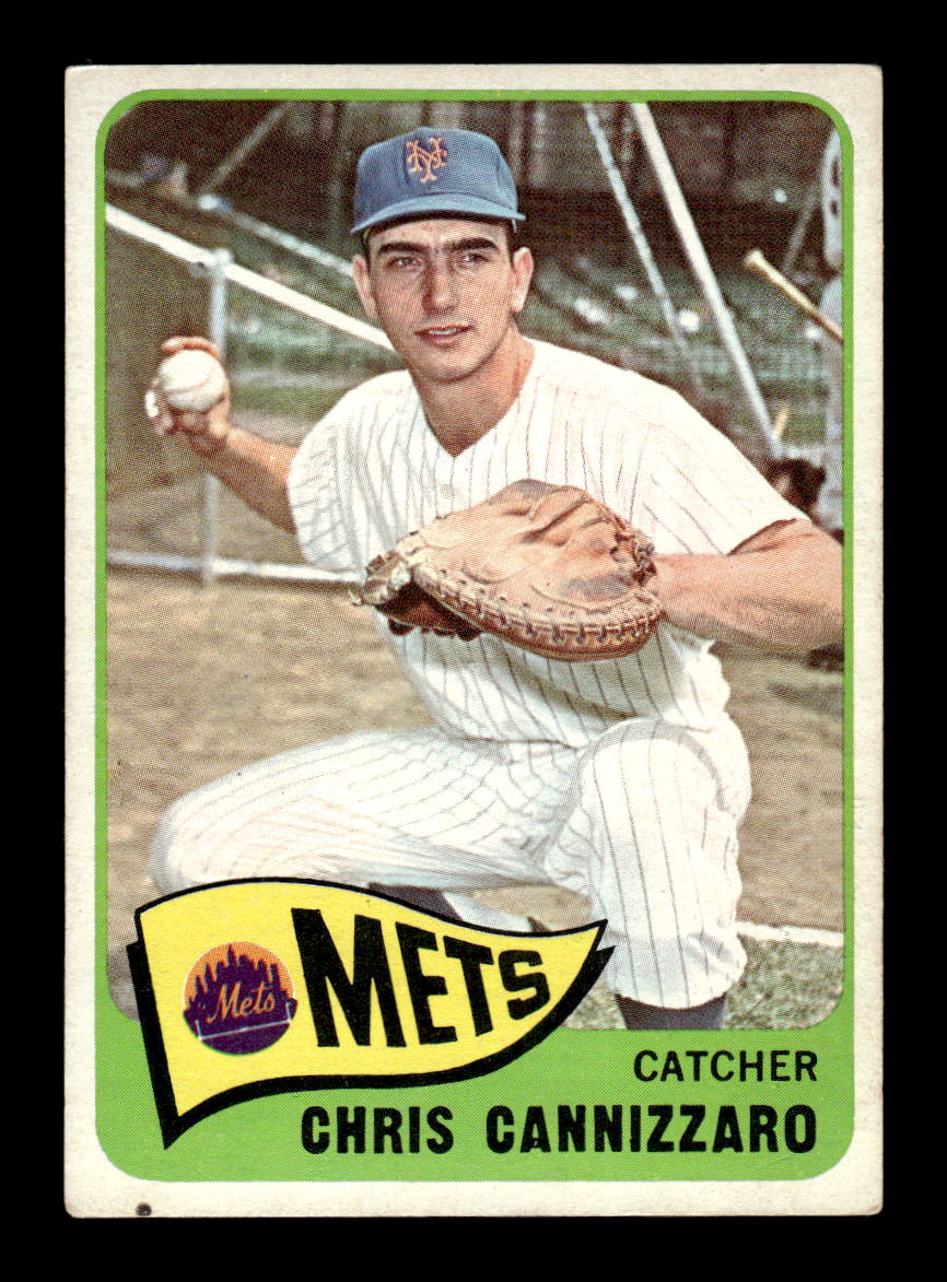 1965 Topps #61 Chris Cannizzaro New York Mets VG 54T10007925