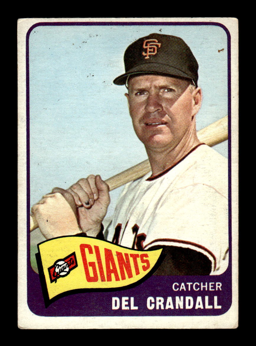 1965 Topps #68 Del Crandall San Francisco Giants VG 54T10007931