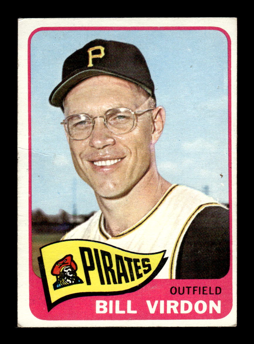 1965 Topps #69 Bill Virdon Pittsburgh Pirates VG 54T10007932