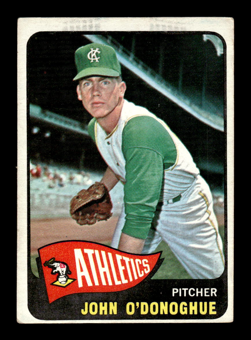 1965 Topps #71 John O'Donoghue Kansas City Athletics VG 54T10007933